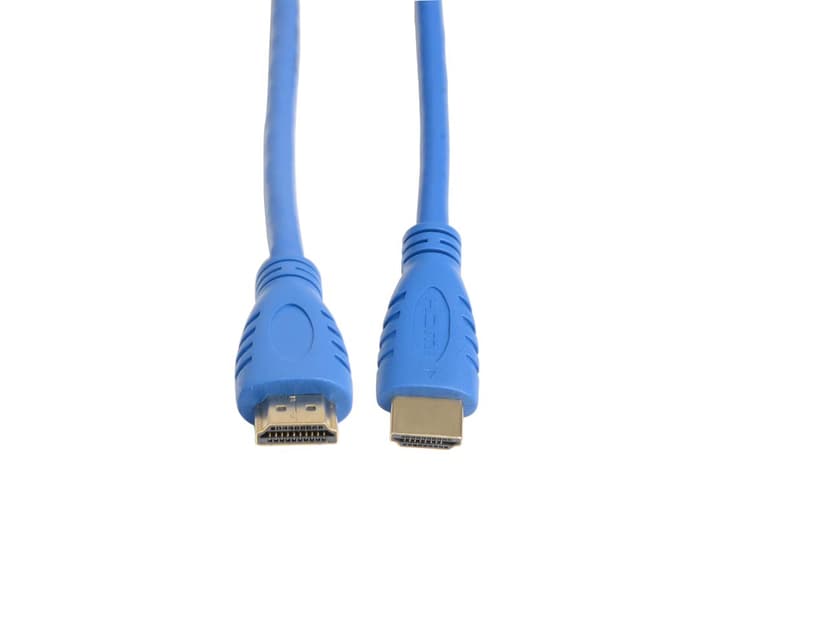 Prokord Prokord HDMI - HDMI High Speed W/ Ethernet 2m Blue 2m HDMI Hann HDMI Hann