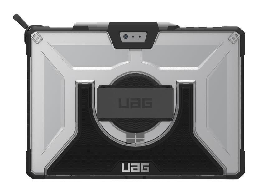 Urban Armor Gear Uag Rugged Case With Handstrap Microsoft Surface Pro (2017), Microsoft Surface Pro 4, Microsoft Surface Pro 6, Microsoft Surface Pro 7, Microsoft Surface Pro 7+ Silver, Svart