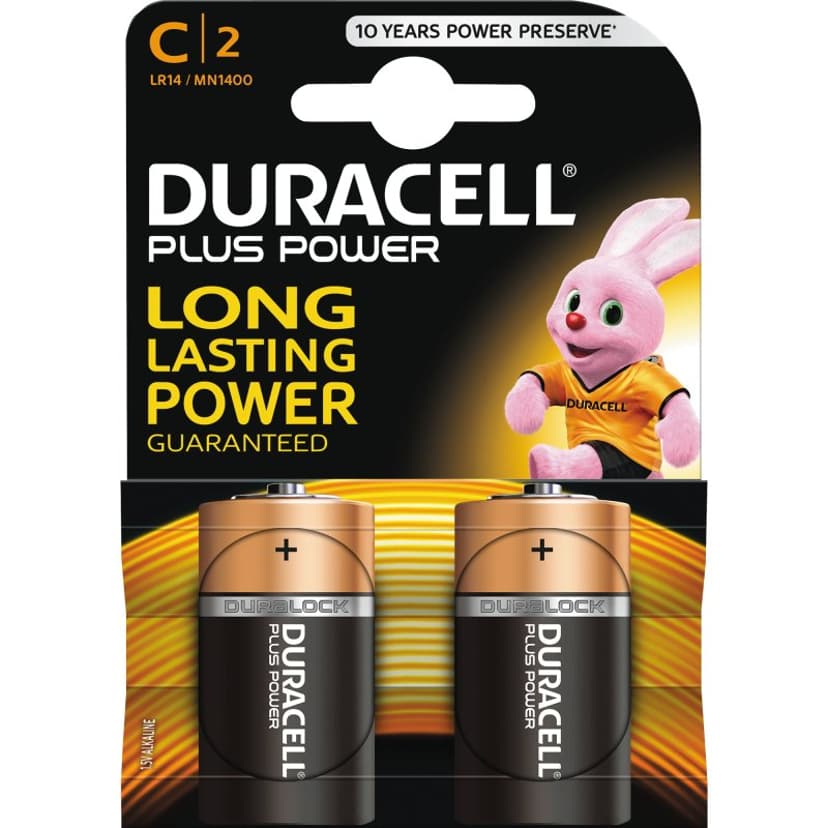 Duracell Plus Power C 2st