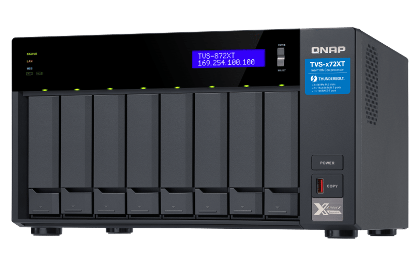 QNAP TVS-872XT 0TB NAS-server