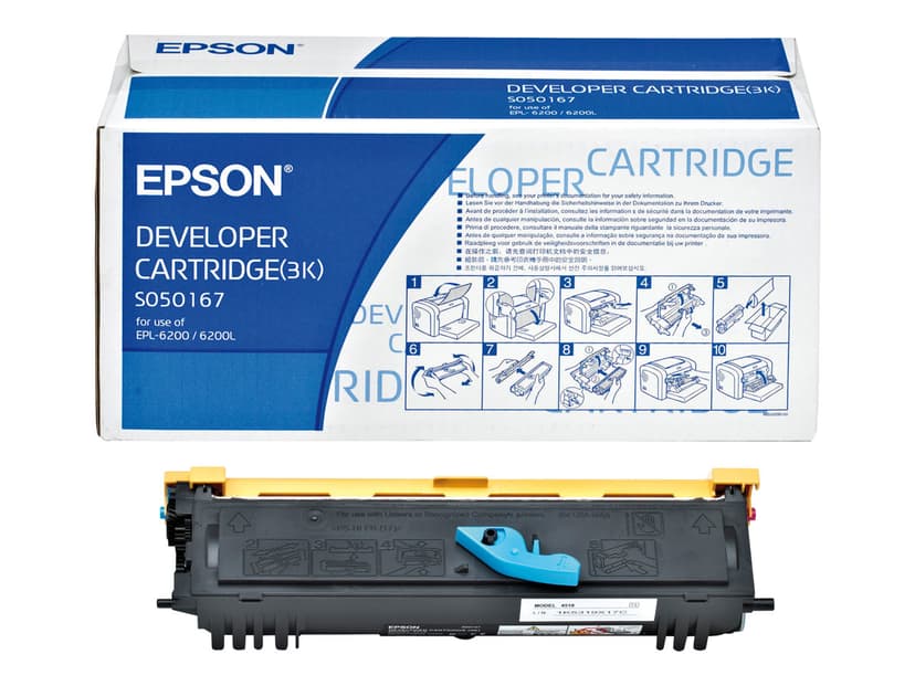 Epson Toner Sort 3k - EPL-6200