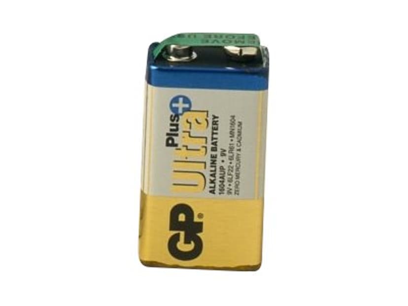 GP Batteri Ultra Plus Alkaline 9V/6LF22 10st
