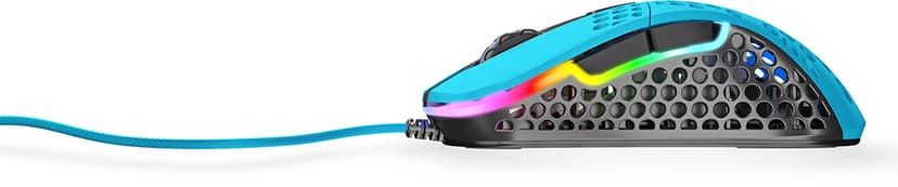 Xtrfy M4 RGB Gaming Mouse Miami Blue 16,000dpi Kablet Mus Blå