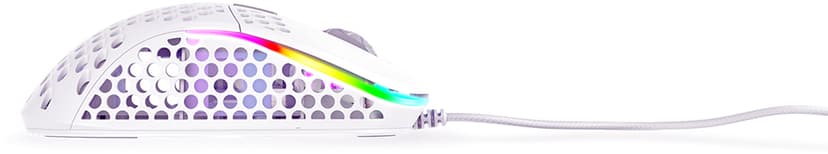 Xtrfy M4 RGB Gaming Mouse White Kabling 16,000dpi Mus Hvid