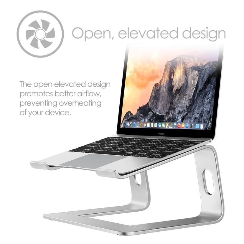 Desire2 Laptop Stand Supreme Pro Aluminium Silver #Kamp