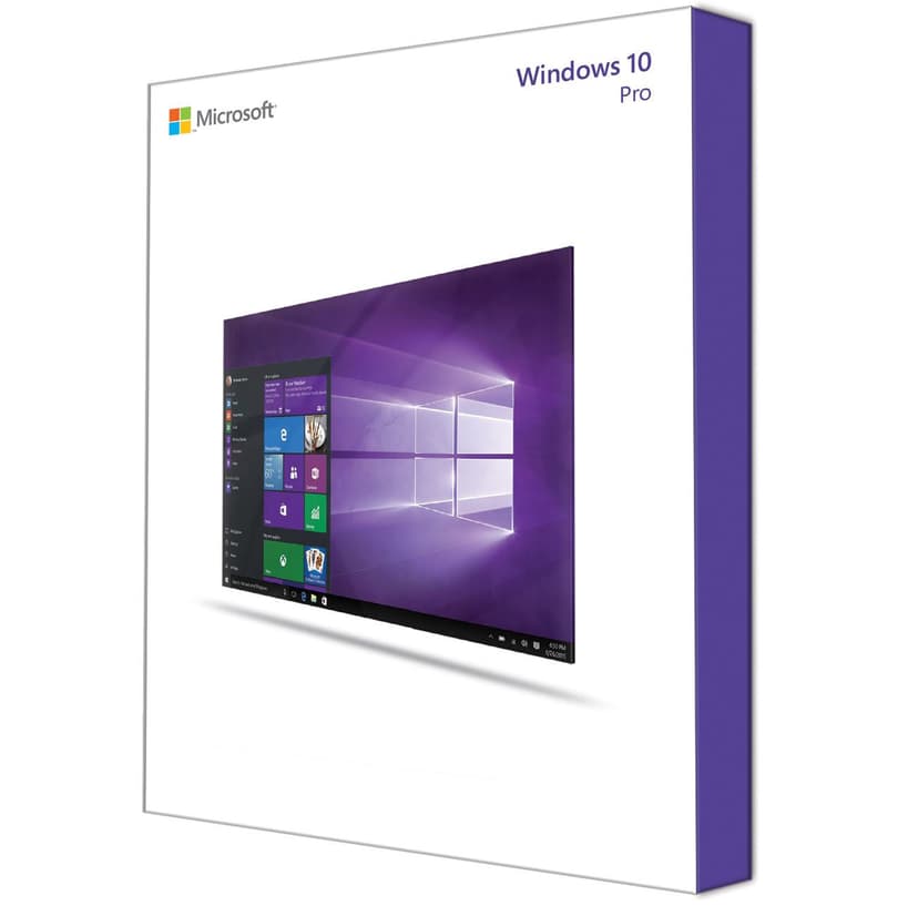 Microsoft Windows 10 Professional P2 32/64-bit Norsk USB