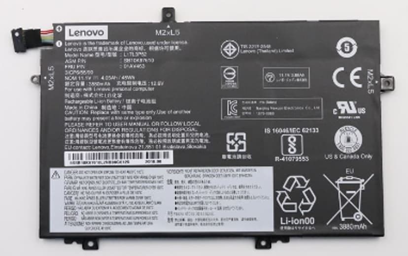 Lenovo Battery Internal 3C 45Wh Li
