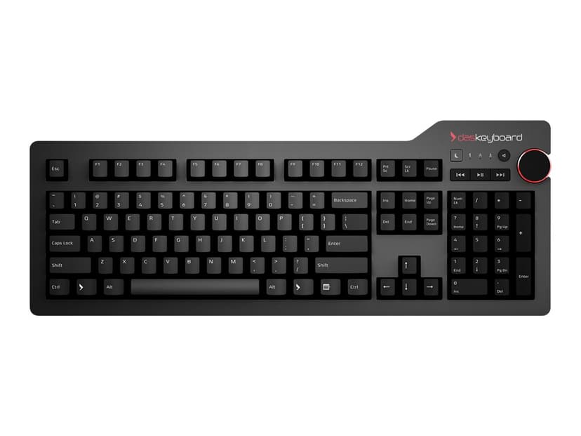 Das Keyboard 4 Professional US Layout Kabelansluten Tangentbord US Svart