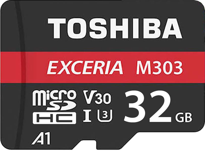 Toshiba Exceria M303 microSDXC UHS-I Memory Card