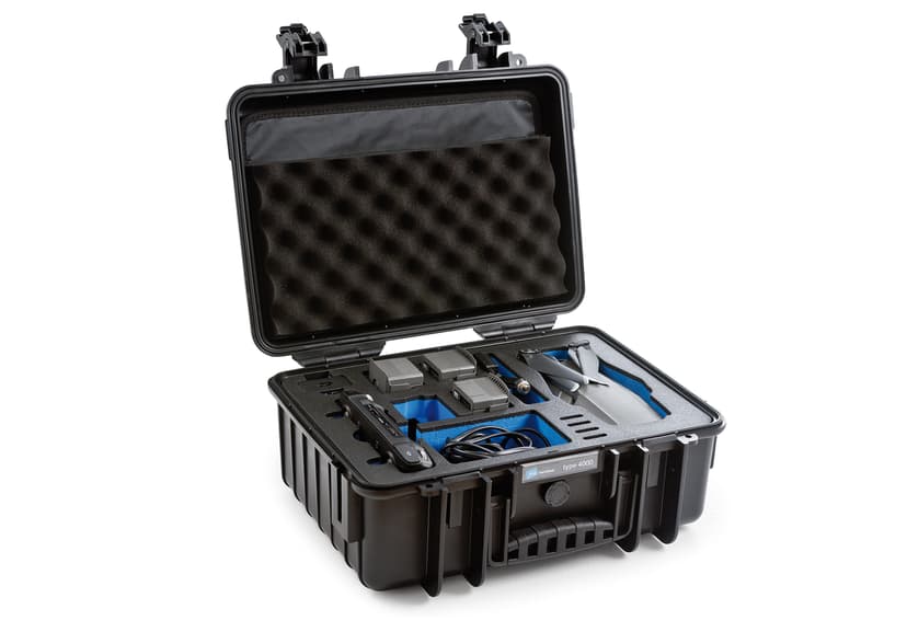 B&W International Drone Cases Type 4000 for DJI Mavic 2 Svart