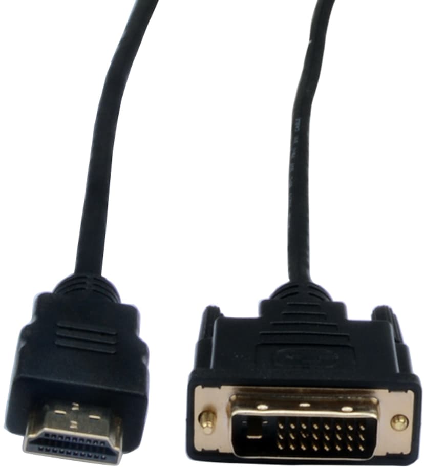 Prokord HDMI-Cabel - DVI-D 1.8m 1.8m DVI-D Han HDMI Han