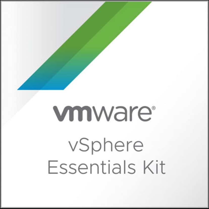 vmware vSphere 7 Essentials Kit 3 Hosts, 2 Prosessorer/Host Lisens Lisens