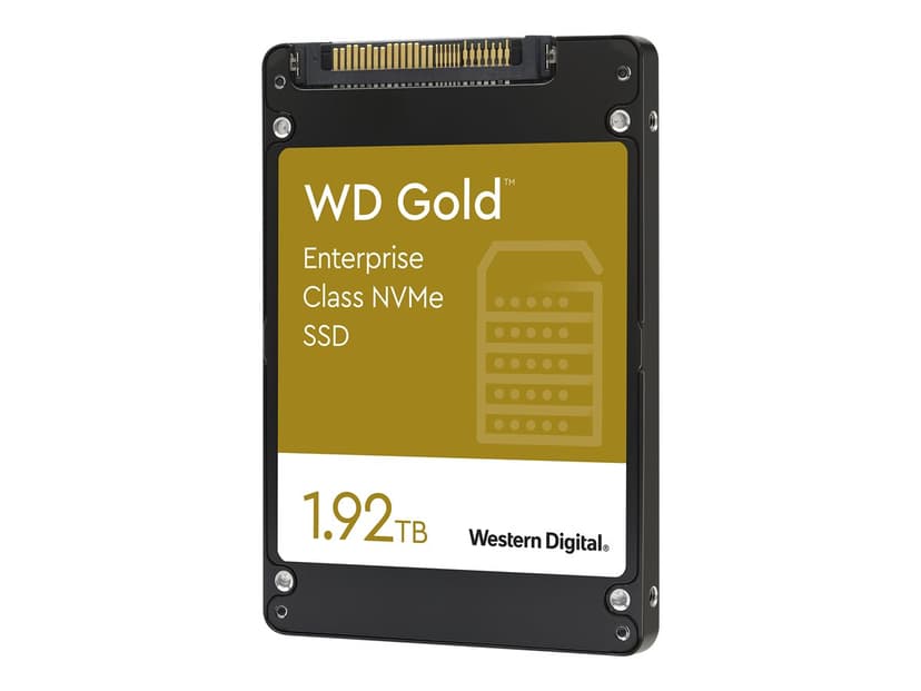 WD Gold Enterprise-Class SSD WDS192T1D0D 1,920GB 2.5" U.2 PCIe 3.1 x4 (NVMe)