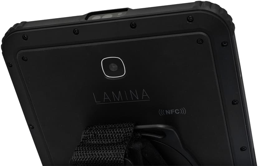 Lamina ToughTab 8 Android 4G + Handstrap/Barcode/NFC Scanner 8" 64GB 4GB Svart