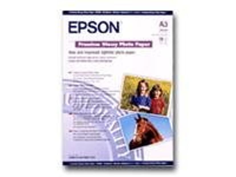 Epson Papper Photo Premium Glossy A3 20-Ark 255g