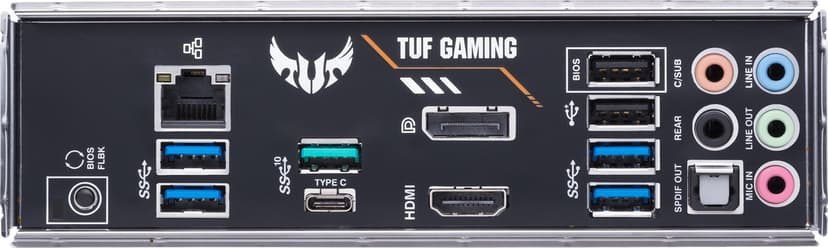 ASUS Tuf B450-Plus Ii Gaming (ATX, B450, AM4) ATX Moderkort