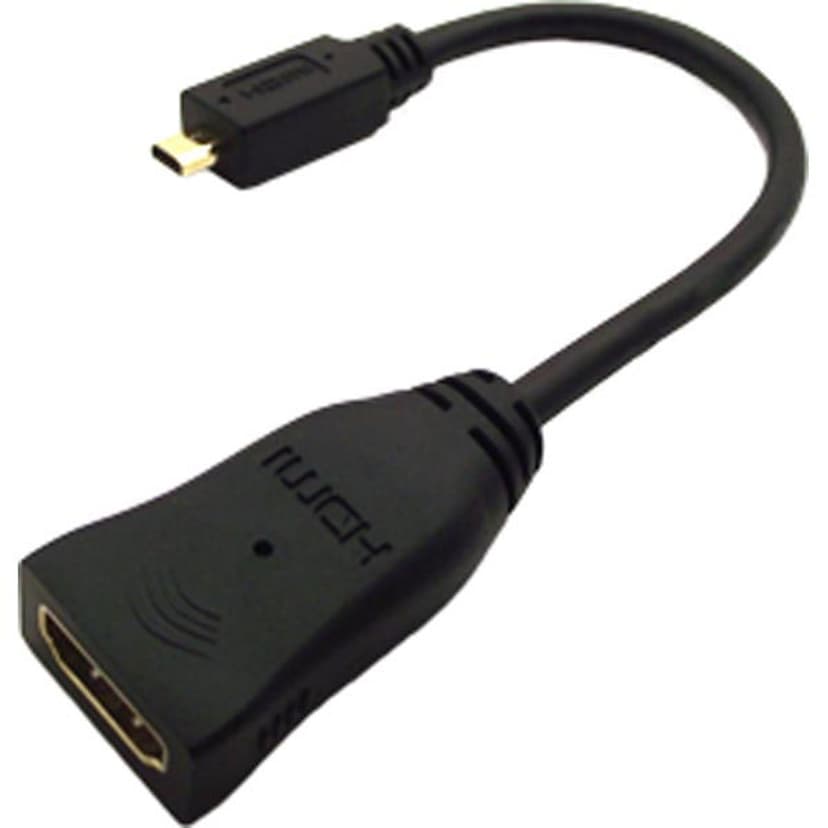 Accell Video / Audio Adapteri HDMI Micro Uros, Naaras HDMI Naaras, Uros