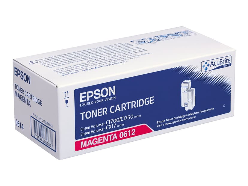 Epson Toner Magenta 1.4k - AL-C1700/C1750/CX17 Series