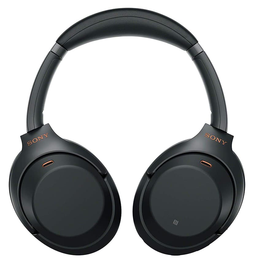 Sony WH-1000XM3 trådløse høretelefoner 3,5 mm jackstik Sort