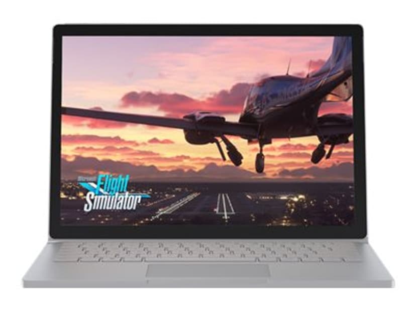 Microsoft Surface Book 3 för företag GTX1660 15" Core i7 256GB Platina