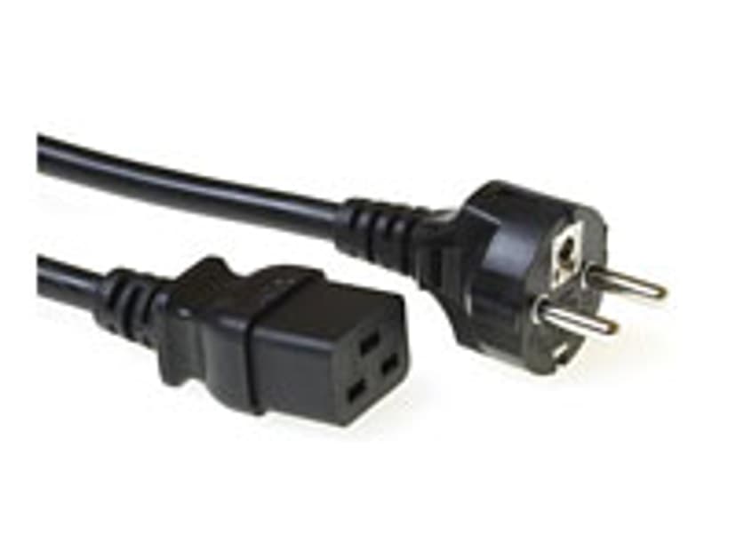 Microconnect Strømkabel 2.5m Strøm IEC 60320 C19