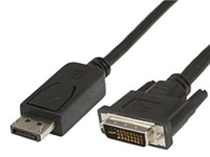 Microconnect Videokabel 2m DisplayPort Han DVI-D Han