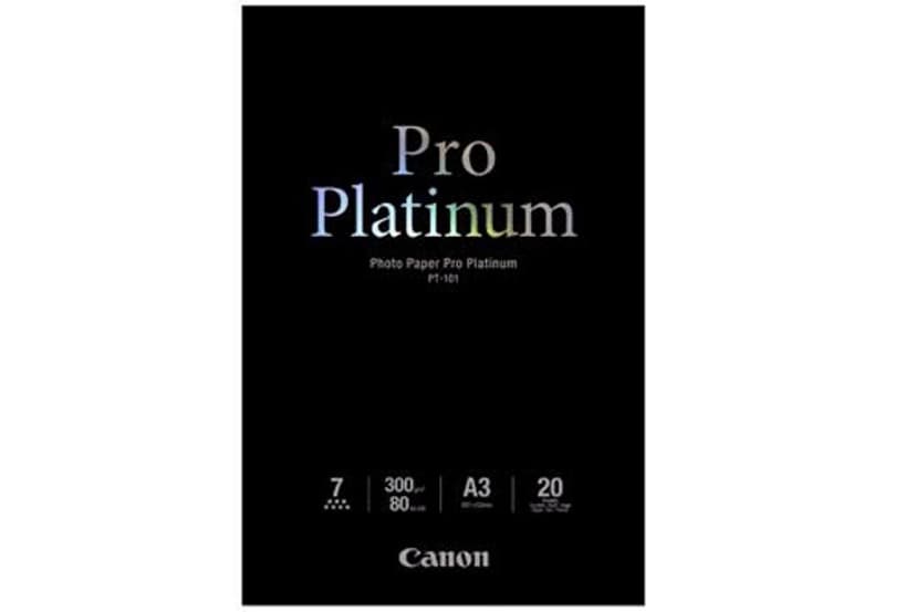 Canon Papir Photo Pro Platinum Pt-101 A3 20-ark 300G