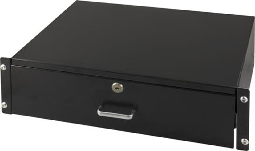 Toten Utdragbar låsbar låda för rackmontage 3U