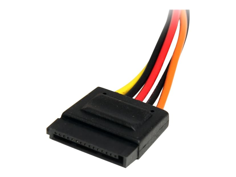 Startech 15 pin SATA Power Extension Cable 3,050m 15-pins seriell ATA-strøm Hann 15-pins seriell ATA-strøm Hunn