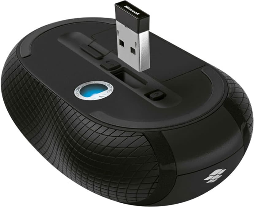 Microsoft Wireless Mobile Mouse 4000 Trådløs Mus Sort