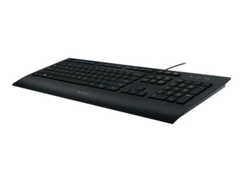 Logitech K280E Kabling Nordisk Sort Tastatur