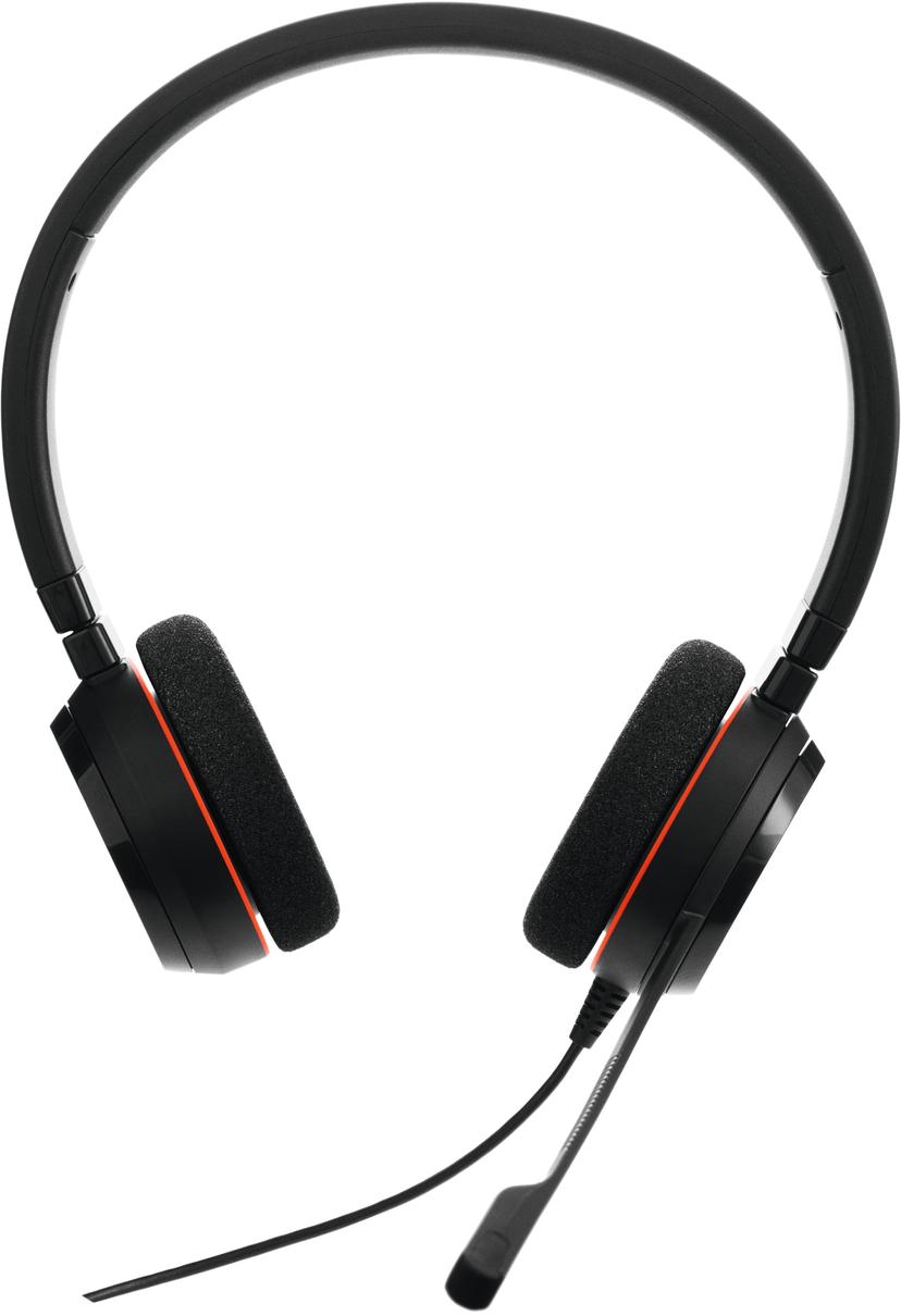 Jabra Evolve 20 MS Stereo Headset Svart