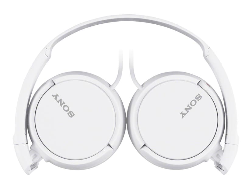 Sony Mdr-Zx110AP - White Hörlurar 3,5 mm kontakt Stereo Vit