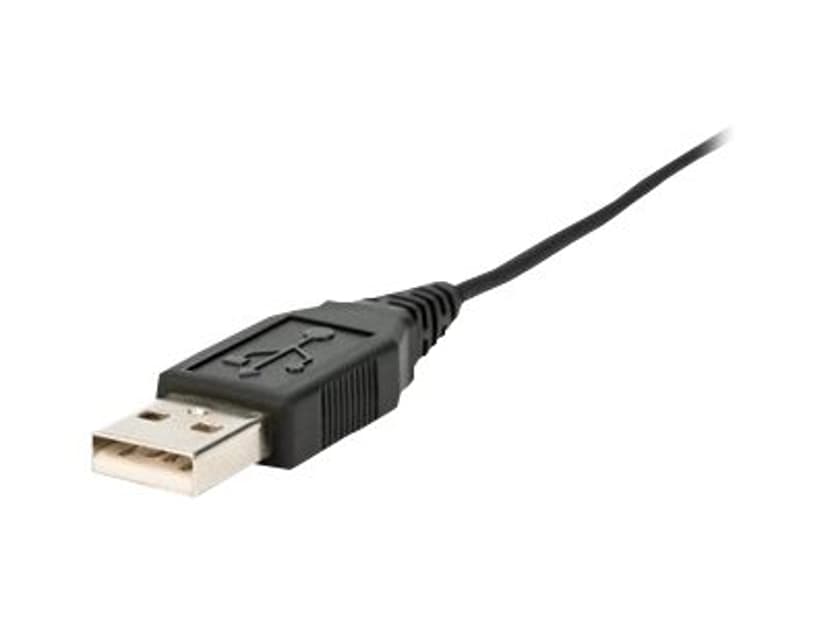 Jabra Evolve 40 MS 3,5 mm jakkiliitin, USB Microsoft Teamsille Musta