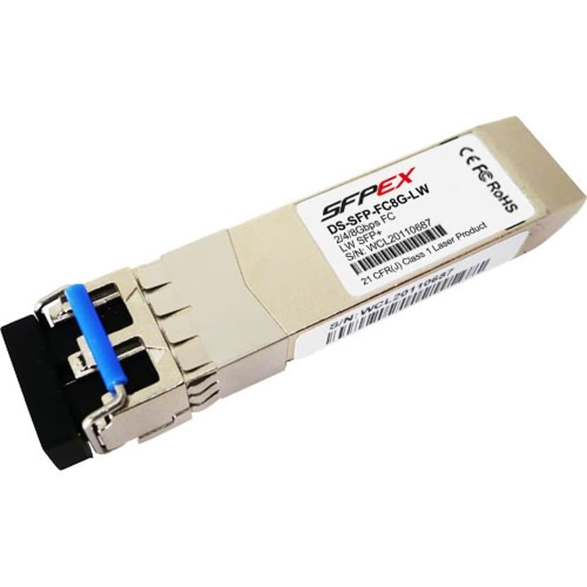 Cisco SFP+ sändar/mottagarmodul 8 GB fiberkanal (långvåg)
