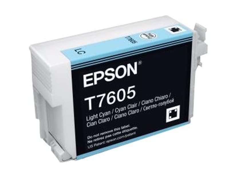 Epson Blekk Ljus Cyan T7605