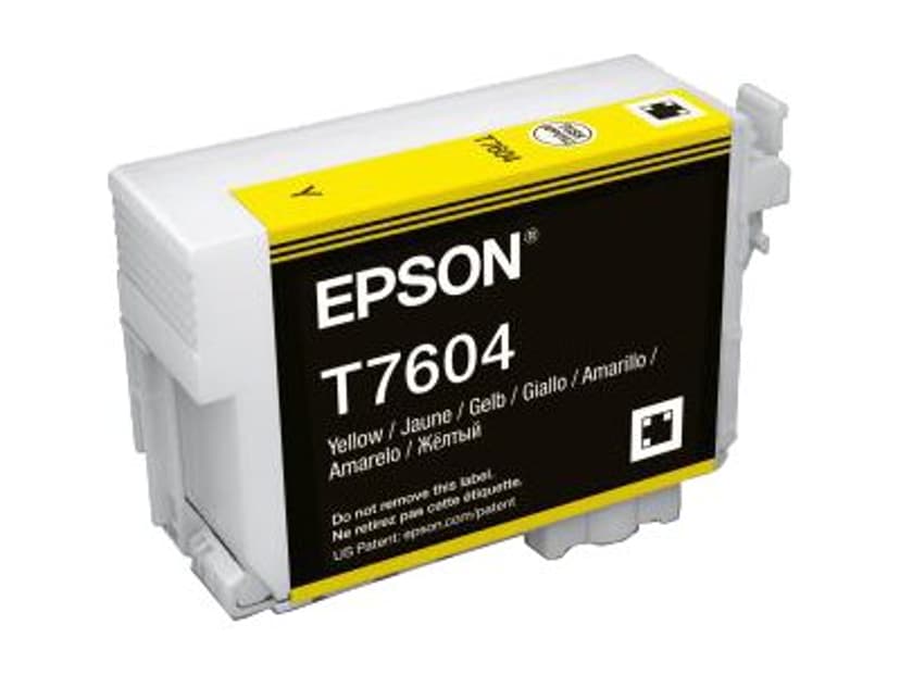 Epson Bläck Gul T7604
