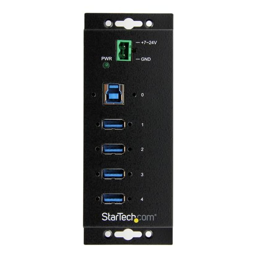 Startech 4 Port Industrial USB 3.0 Hub w/ Surge Protection USB Hub