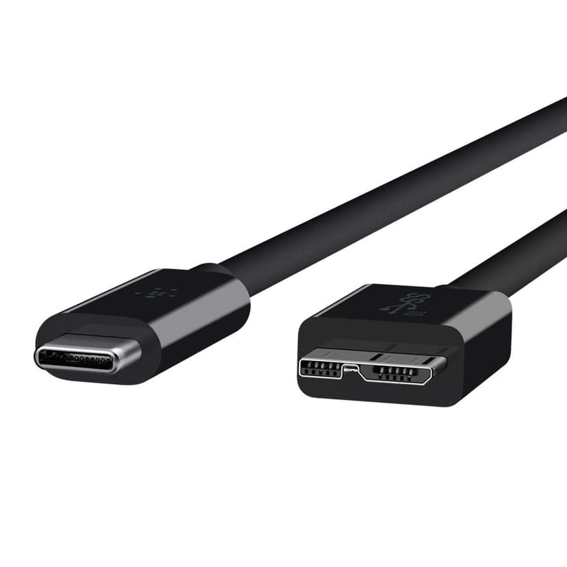 Belkin kabel 0.914m 24-stifts USB-C Hane 10-stifts micro-USB typ B Hane