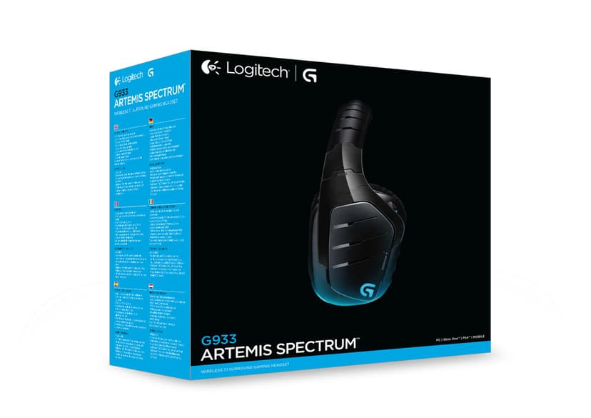 Logitech Gaming Headset G933 Artemis Spectrum Svart