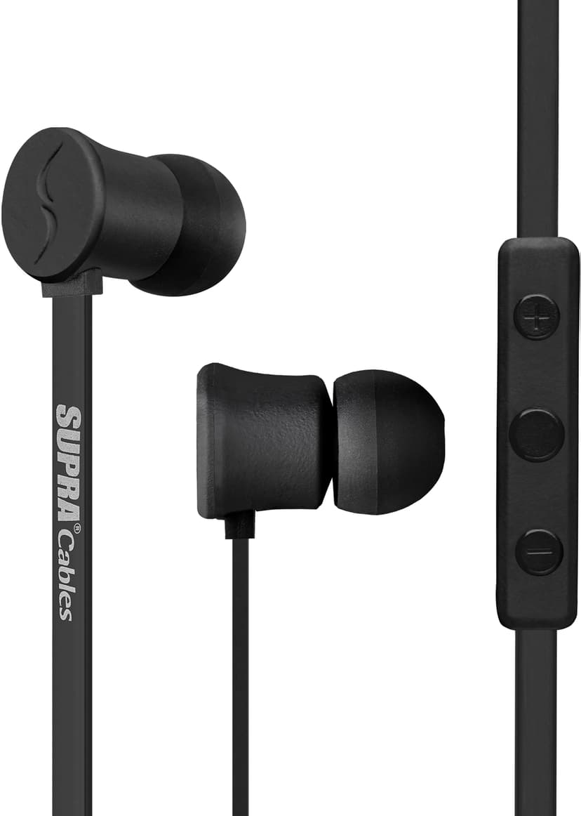 Sound By Sweden Supra NERO In-ear hoofdtelefoons 3,5 mm-stekker Stereo Zwart