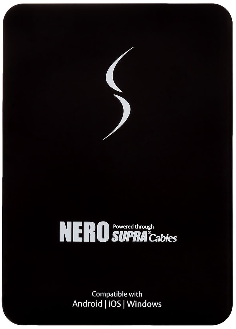 Sound By Sweden Supra Nero - Black Hörlurar 3,5 mm kontakt Stereo Svart