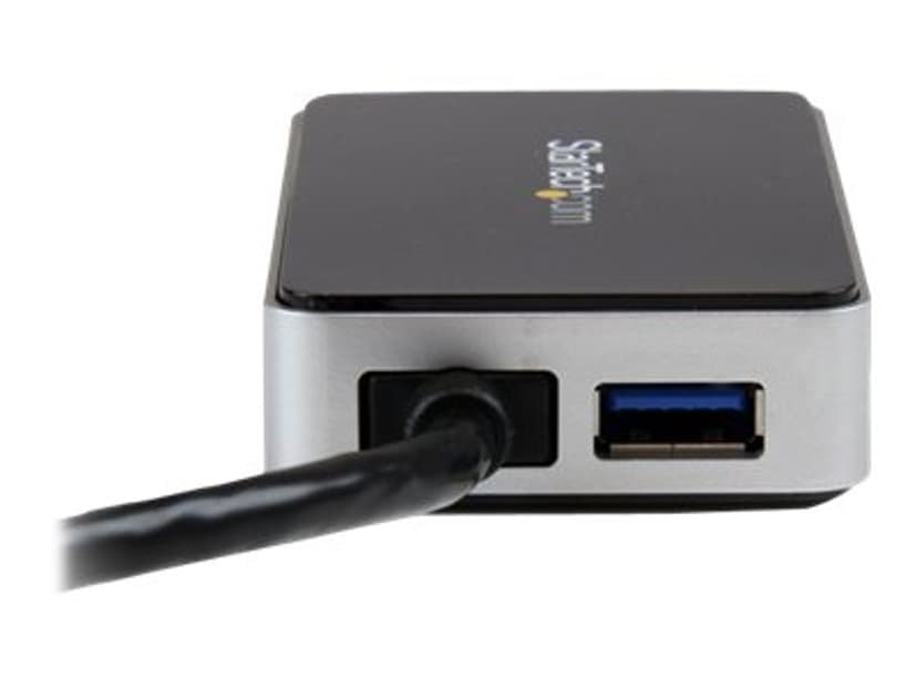 Startech USB 3.0 to DVI External Video Card Adapter with 1-Port USB Hub ulkoinen videoadapteri 1920 x 1200 DVI, VGA