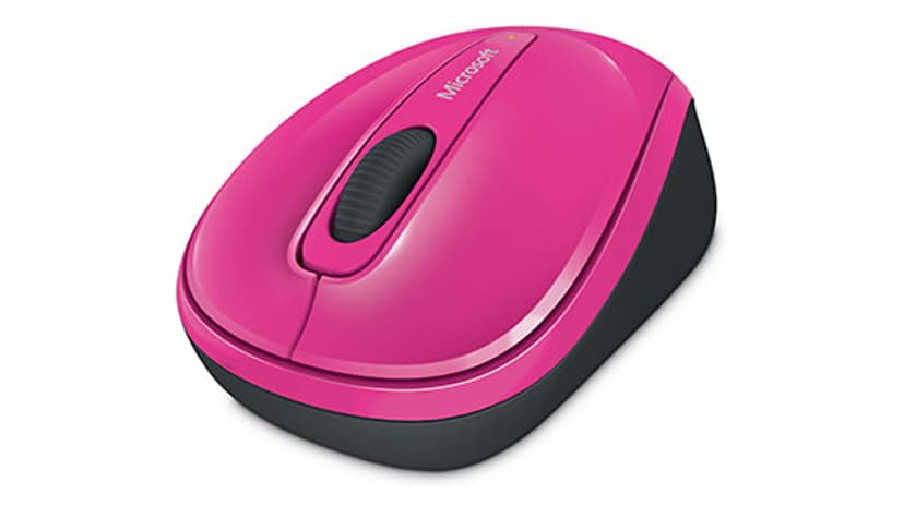 Microsoft Wireless Mobile Mouse 3500 Draadloos 1,000dpi Muis Roze