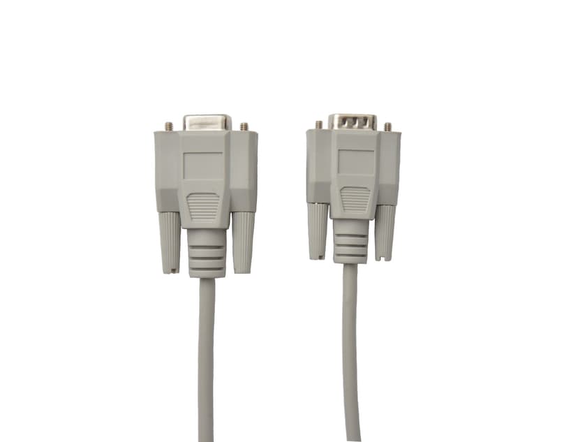Prokord Serial extension cable 15m 9-pens D-Sub (DB-9) Male 9-pens D-Sub (DB-9) Female