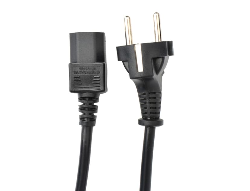 Prokord Power cable 3m Voeding CEE 7/7 Male Voeding IEC 60320 C13