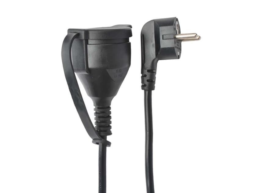 Prokord Power extension cable 5m Voeding CEE 7/7 Male Voeding CEE 7/4 Female