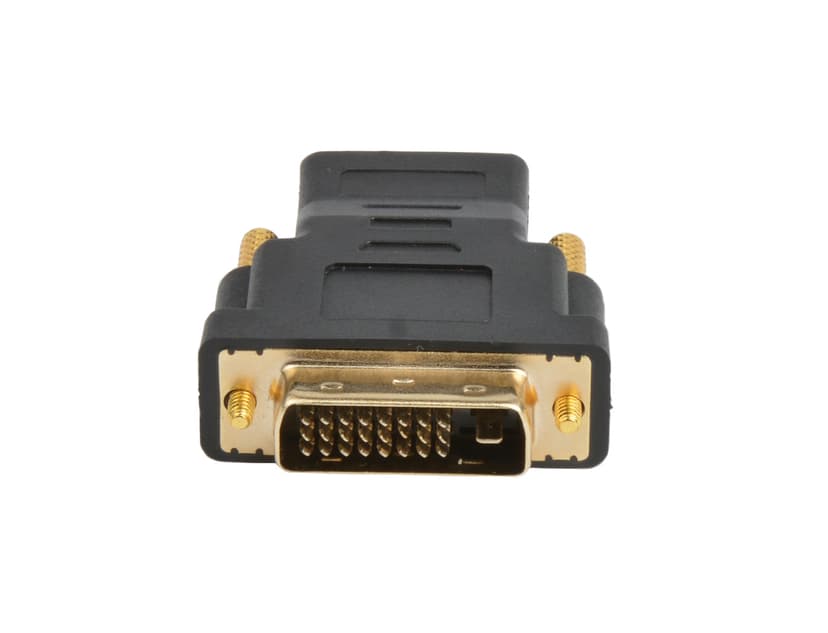 Prokord HDMI adapter HDMI, 19 pins HDMI type A Female DVI-D Dual Link, 24+1-pins digitale DVI Male