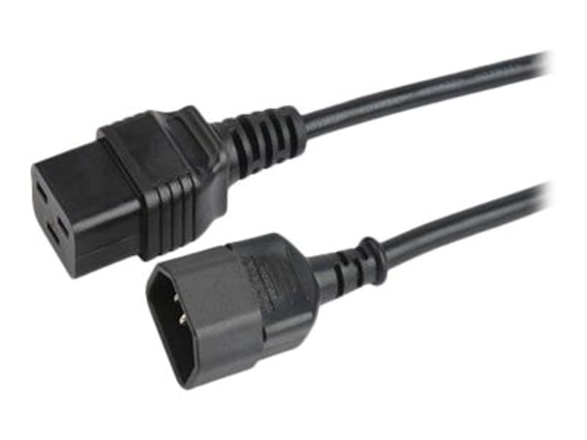 Prokord Power cable 2m Voeding IEC 60320 C14 Voeding IEC 60320 C19