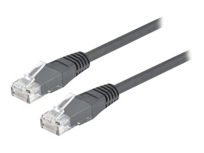 Prokord Network cable RJ-45 RJ-45 CAT 6 1m Zwart